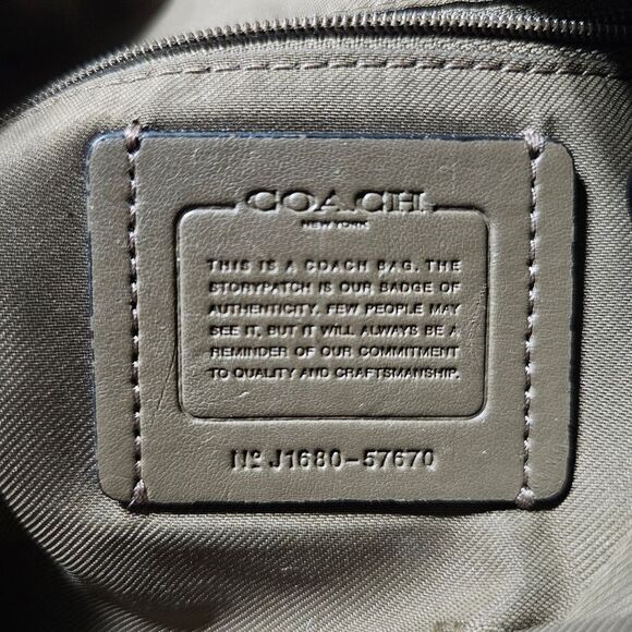 Coach Eddie 31 Hobo Shoulder Bag in Colorblock with Genuine Snakeskin - Picture 8 of 13